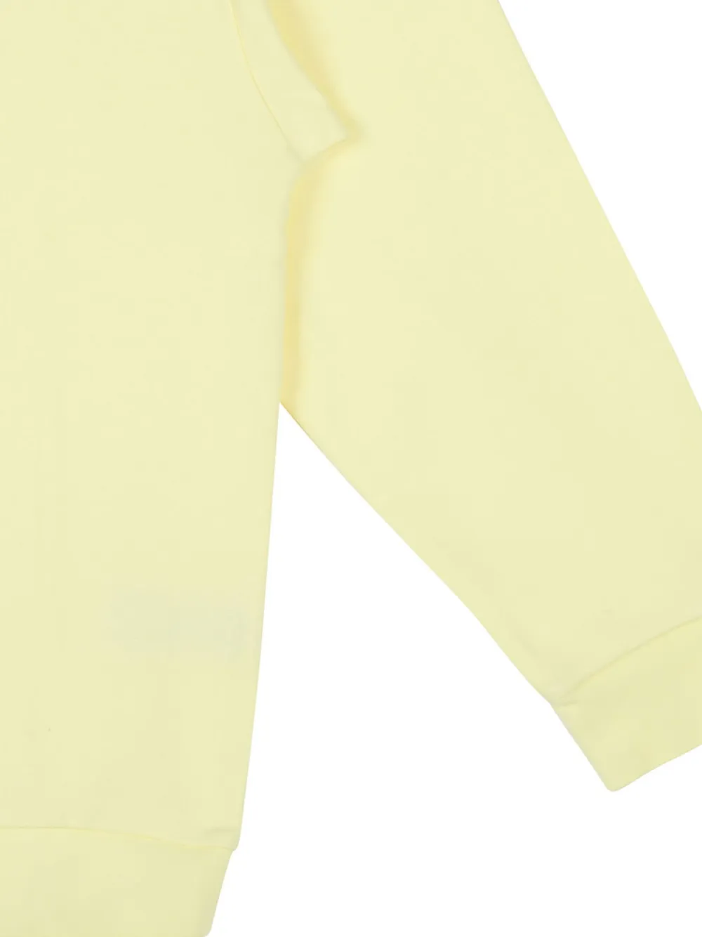 Fendi Kids Sweater met geborduurd logo Geel