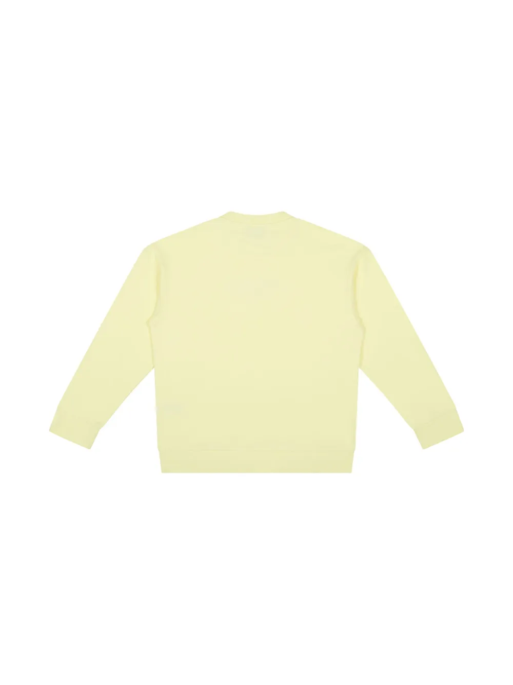 Fendi Kids Sweater met geborduurd logo Geel