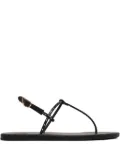 Ancient Greek Sandals leather sandals - Black