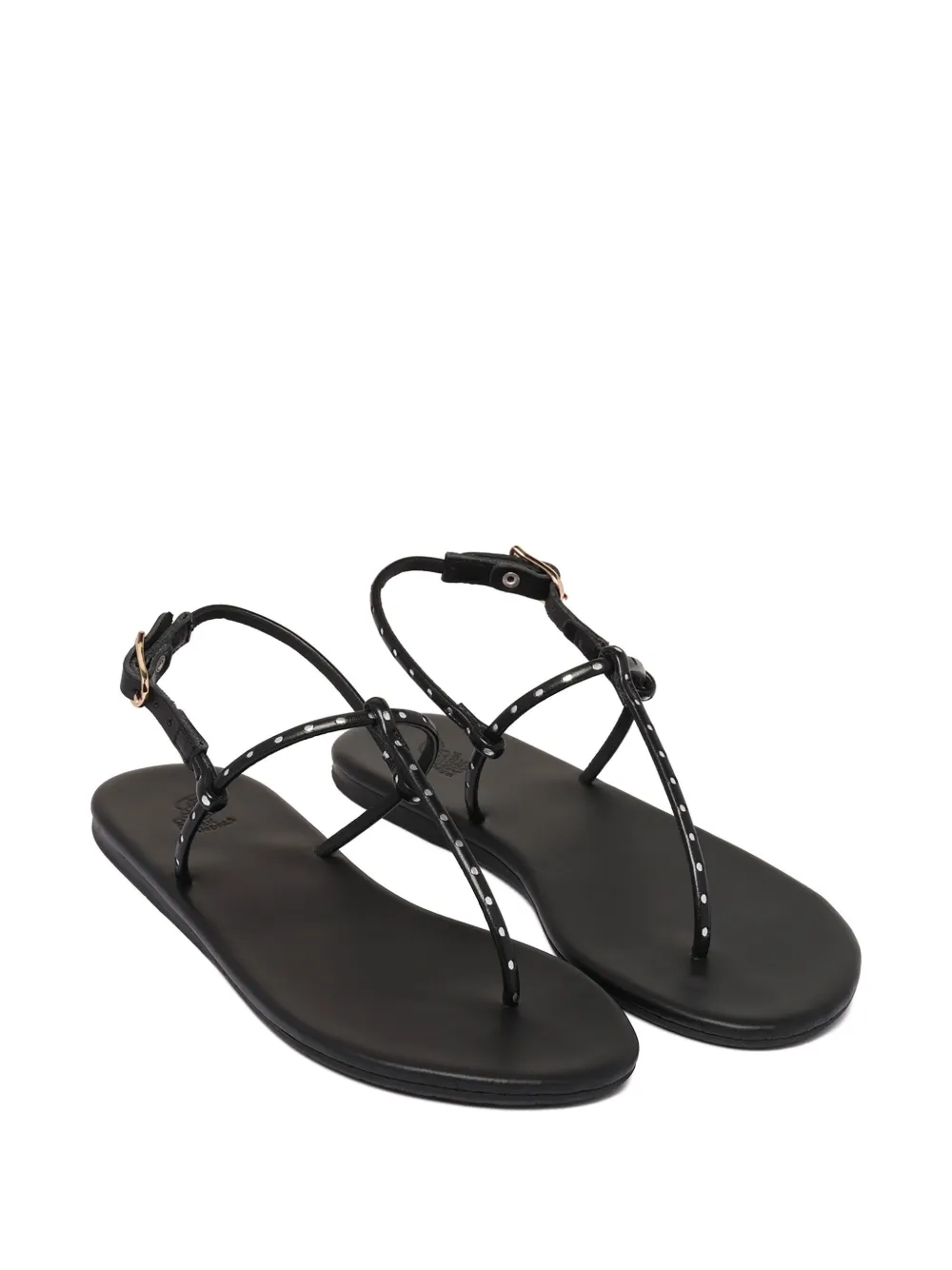 Ancient Greek Sandals leather sandals - Zwart