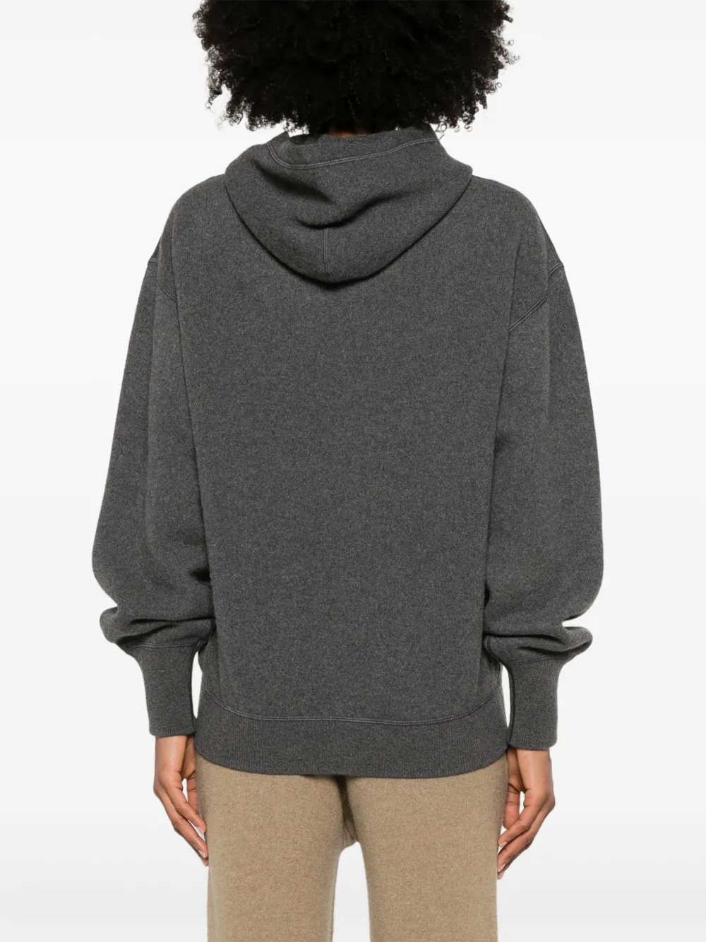Jil Sander Kasjmier hoodie Grijs