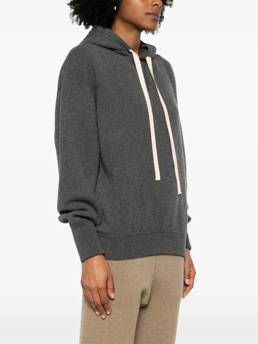Jil Sander Kasjmier hoodie Grijs