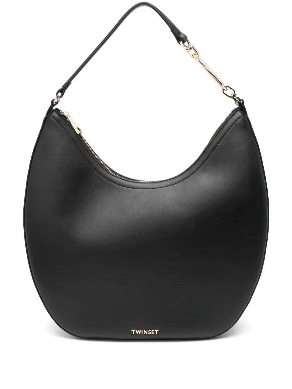 TWINSET Heuptas met logoplakkaat Zwart