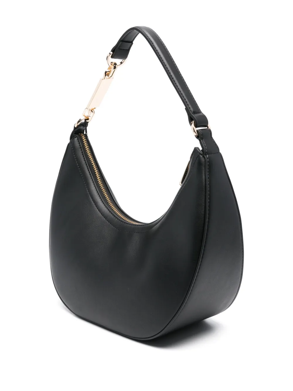 TWINSET Shopper met logoplakkaat Zwart