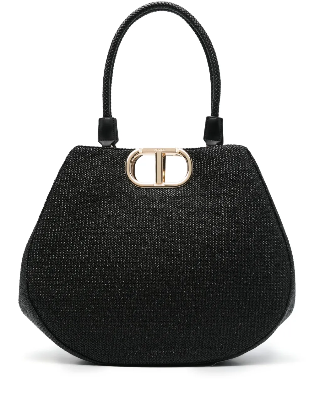 TWINSET Lila grote shopper Zwart
