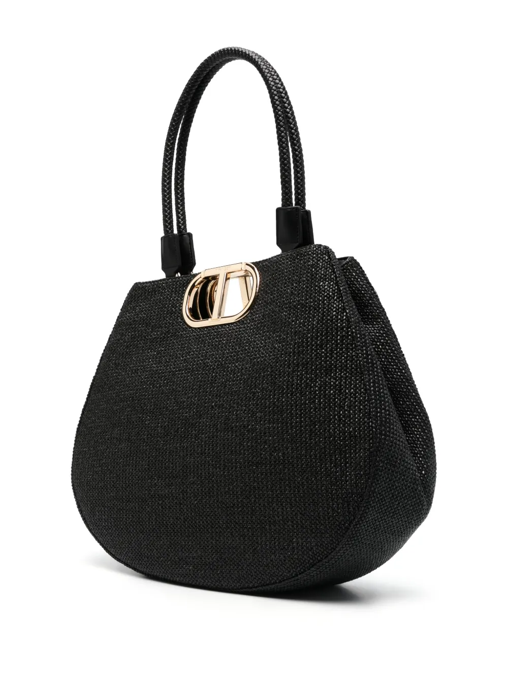 TWINSET Lila grote shopper Zwart