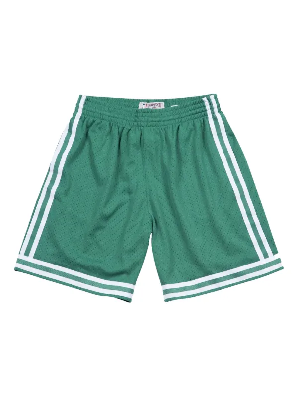 Mitchell Ness NBA Boston Celtics Road 1985/86 Swingman Shorts Green  FARFETCH IN