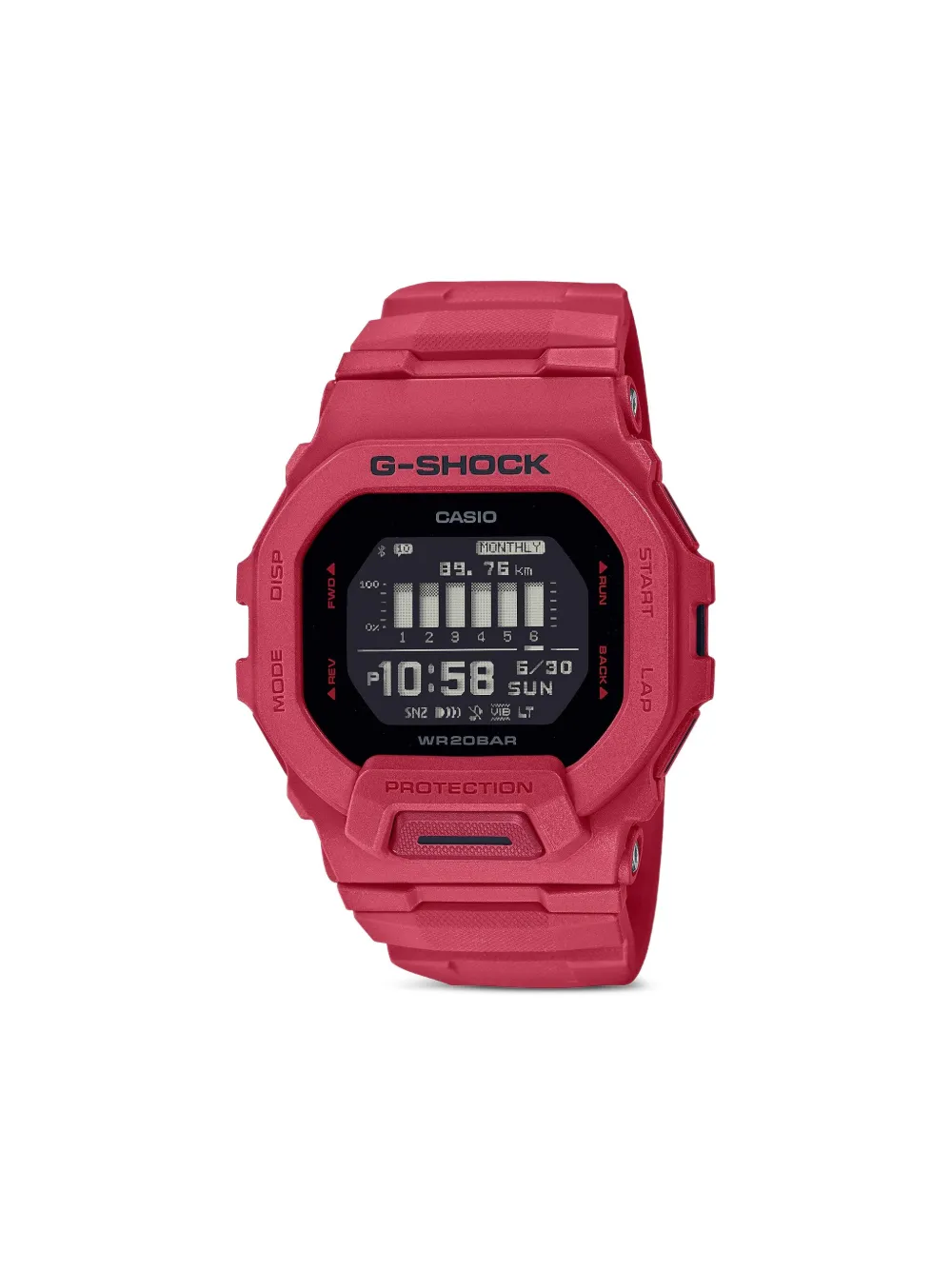 G-Shock reloj GBD-200RD-4 de 49.4mm | rojo | Image 1