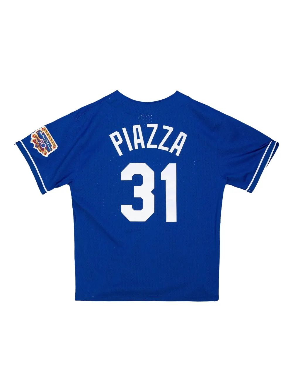 Mitchell & Ness LA Dodgers 1997 Mike Piazza jersey Blauw