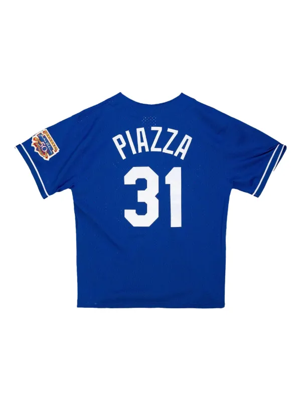 Mitchell & Ness LA Dodgers 1997 Mike Piazza Jersey | Blue | FARFETCH