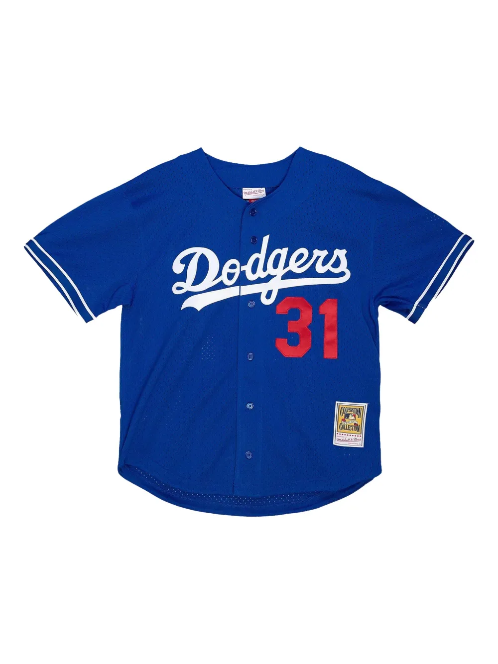 Mitchell & Ness LA Dodgers 1997 Mike Piazza jersey Blauw