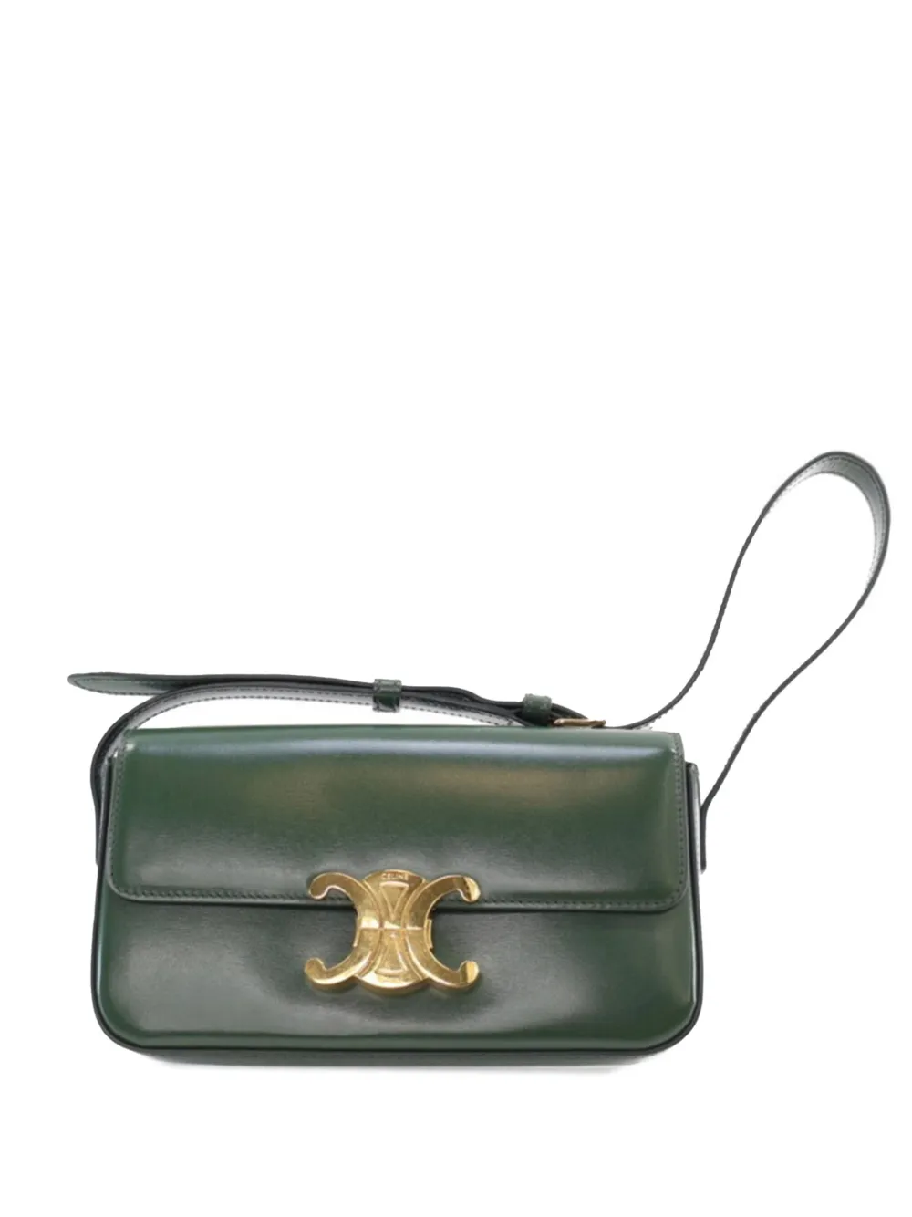 2021 Shiny Calfskin Triomphe Claude shoulder bag