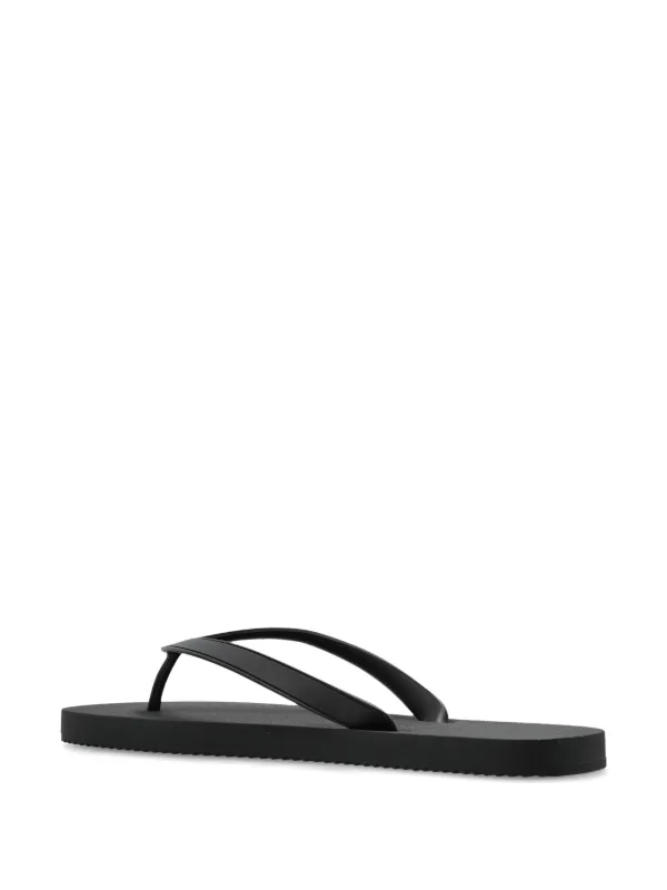Diesel Logo Flip Flops | Black | FARFETCH