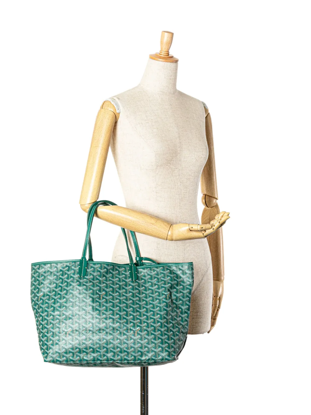 Goyard Pre-Owned 2013 Goyardine Saint Louis PM tote bag - Groen