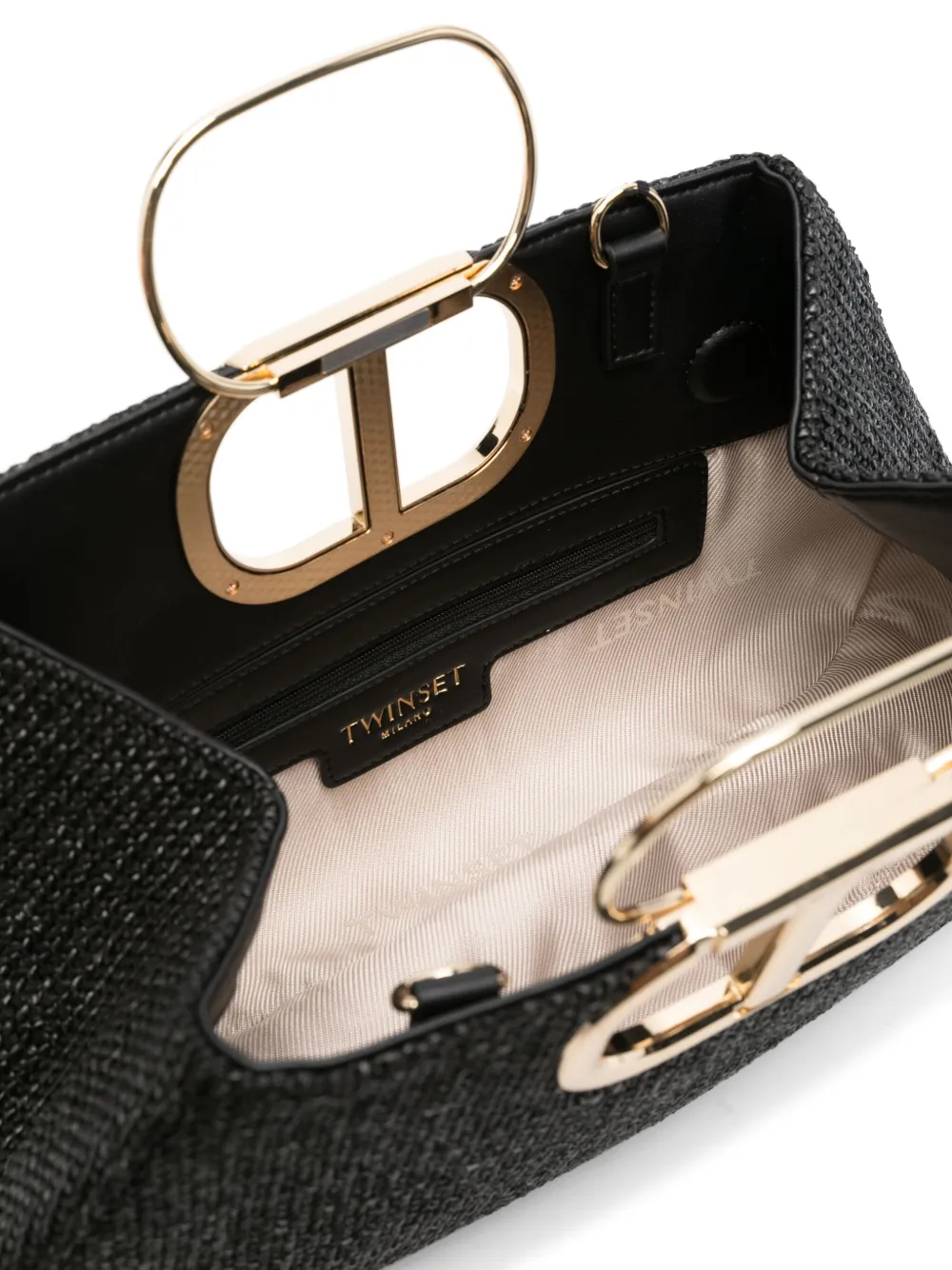 TWINSET Lila shopper Zwart