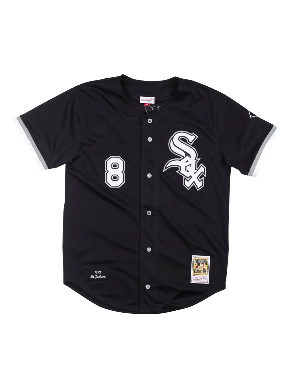 Mitchell & Ness Chicago Sox 1993 Bo Jackson トップ - ブラック Mitchell & Ness Chicago Sox 1993 Bo Jackson トップ - ブラック