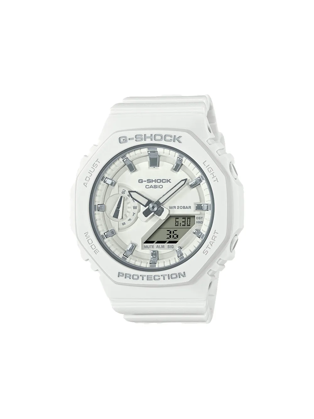 G-Shock GA-S2100 46mm - ホワイト G-Shock GA-S2100 46mm - ホワイト