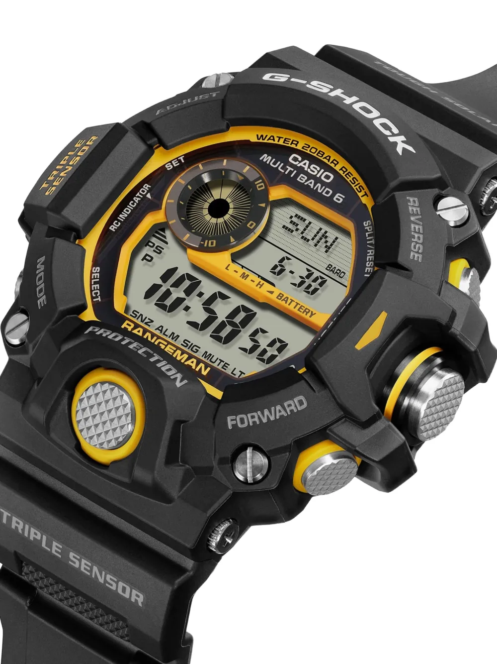 G-Shock reloj GW-9400Y-1 Rangeman de 55.2mm | relojes de moda Connectrix | Image 2