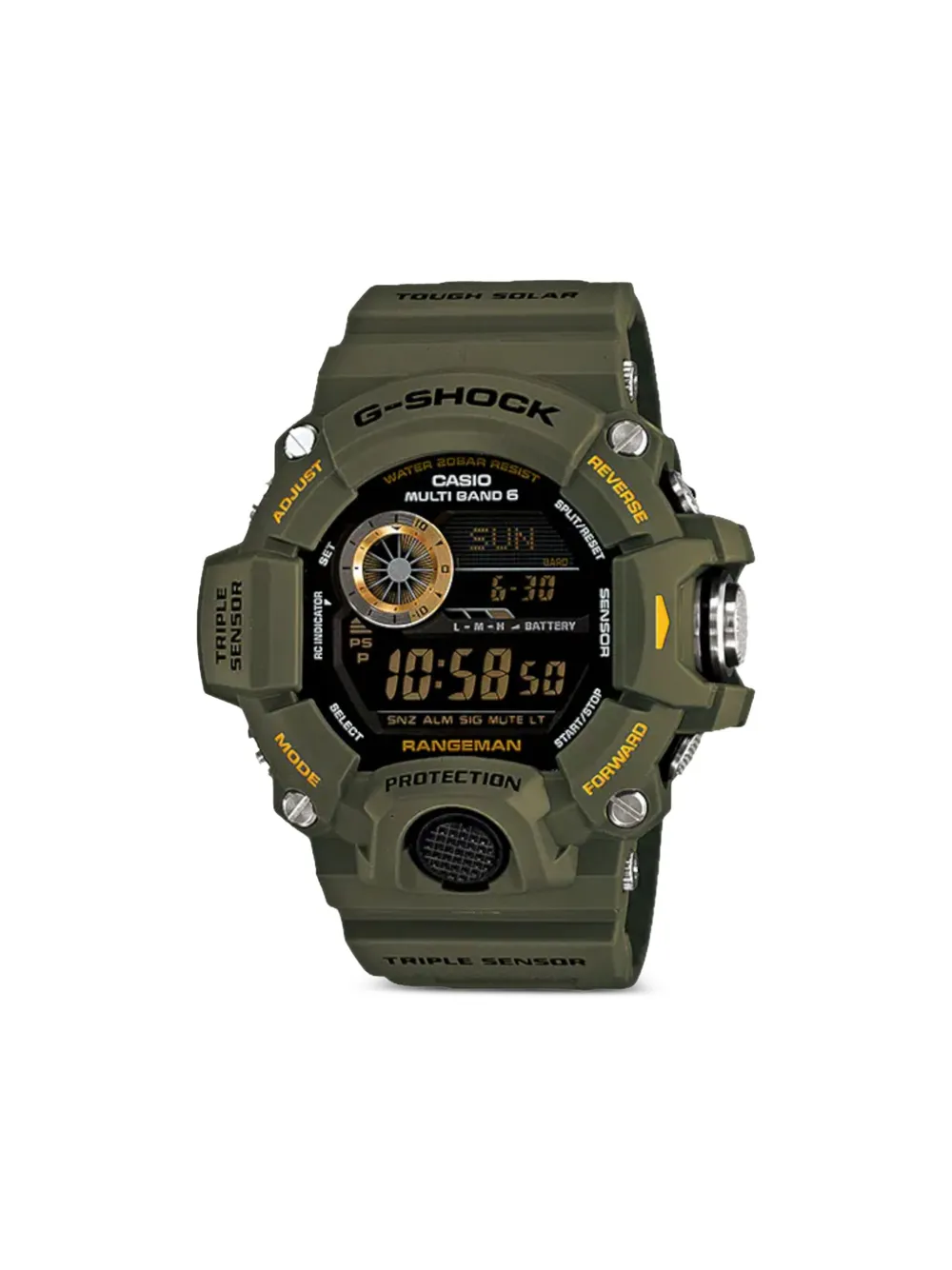 G-Shock Rangeman 50mm - ブラック G-Shock Rangeman 50mm - ブラック