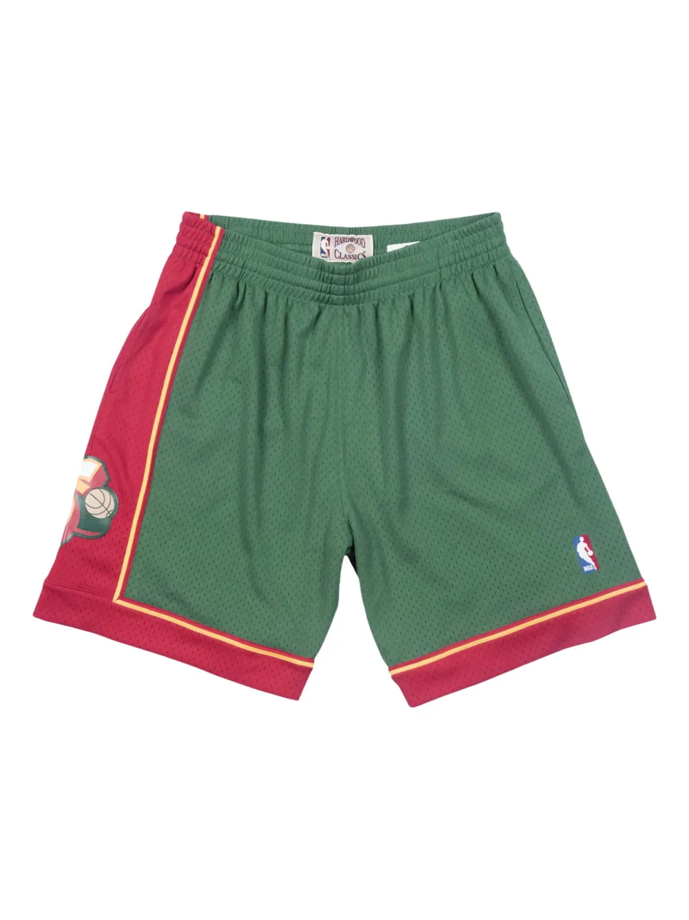 Mitchell & Ness X Nba Swingman Seattle Supersonics "green" Shorts In Green