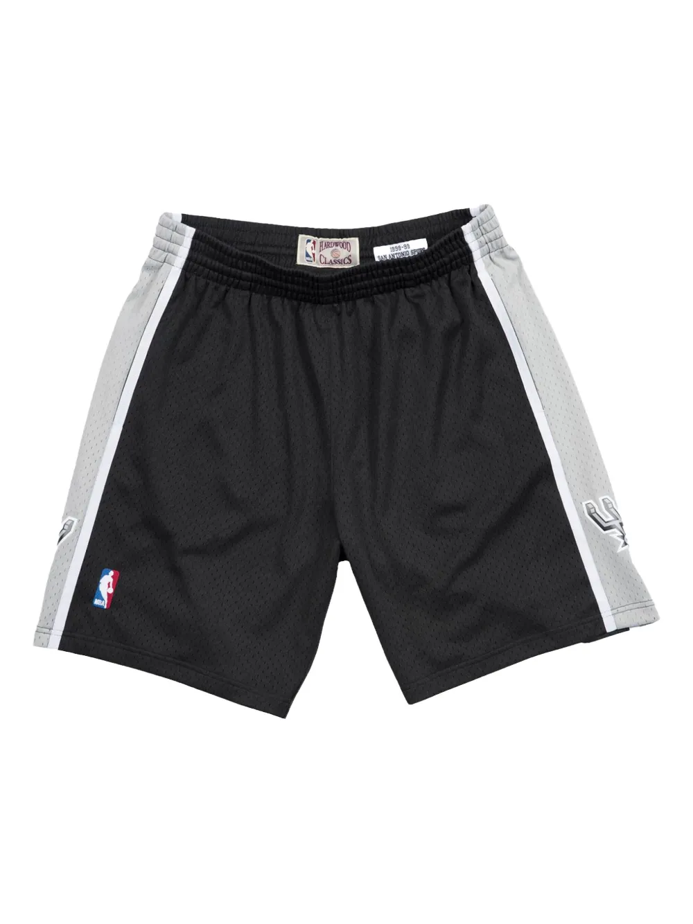 Mitchell & Ness NBA San Antonio Spurs Road 1998 99 swingman shorts Zwart