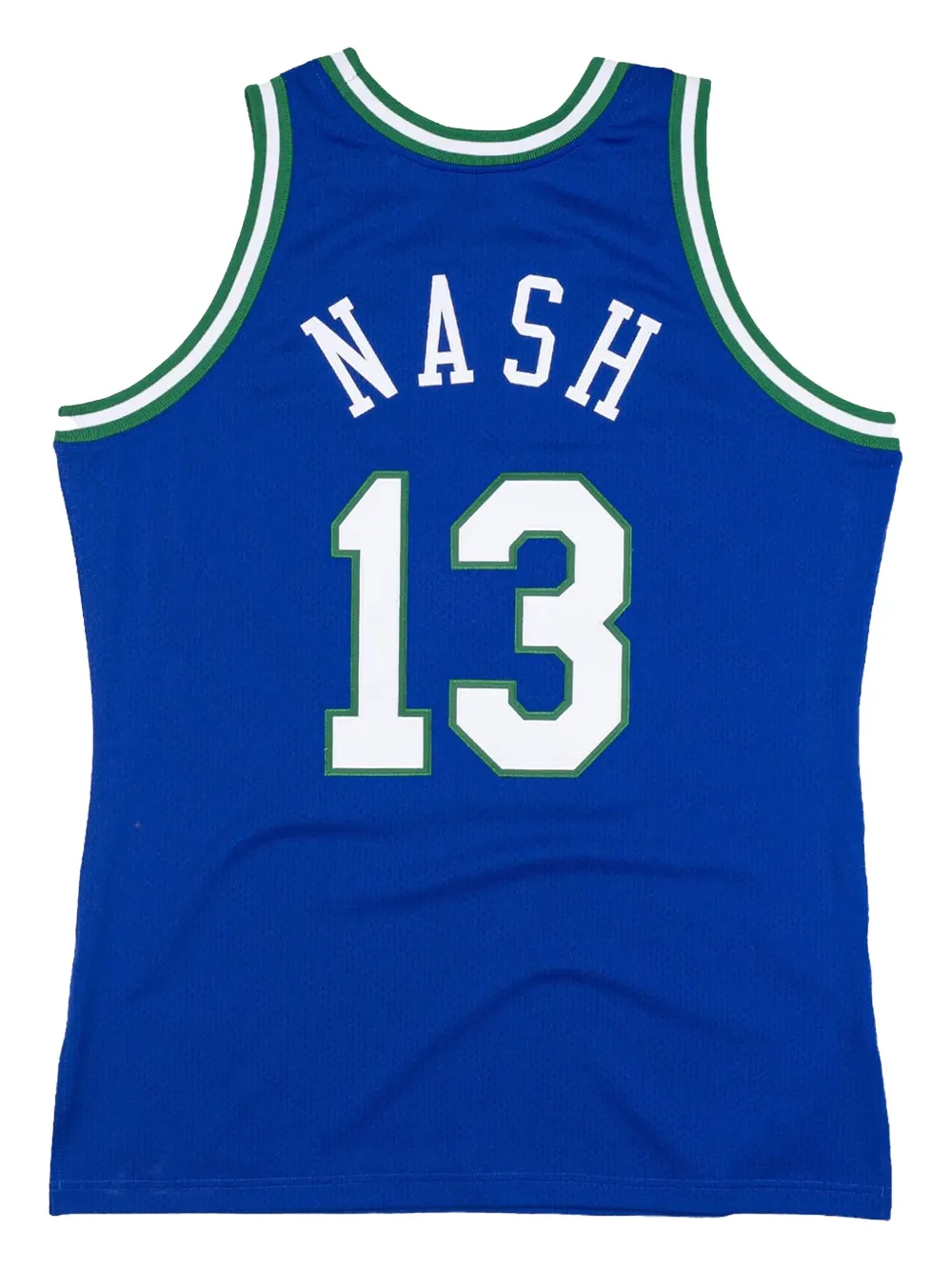 Mitchell & Ness x NBA Swingman "Dallas Mavericks Road 98-99 Steve Nash" tank top Blauw