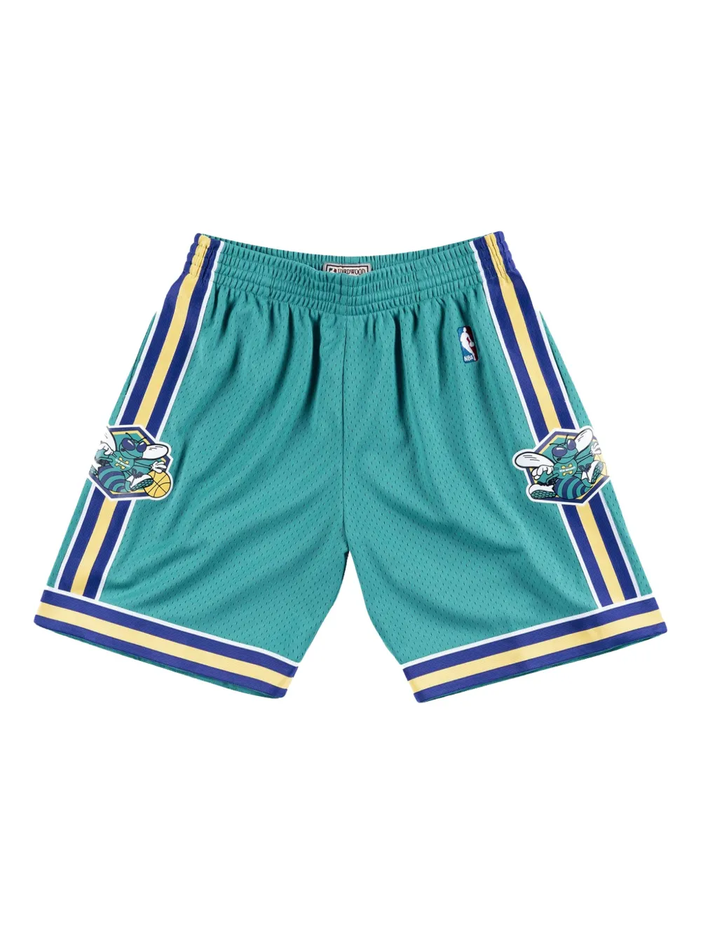 Mitchell & Ness NBA New Orleans Hornets Road 2005 06 swingman shorts Blauw