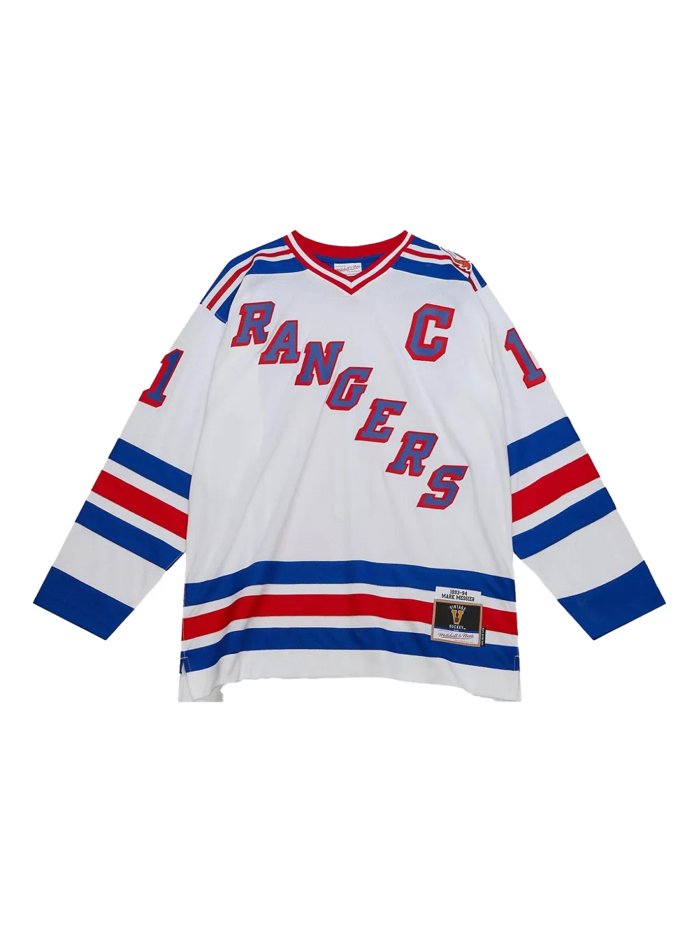 Mitchell & Ness New York Rangers 1993 Mark Messier jersey - ホワイト Mitchell & Ness New York Rangers 1993 Mark Messier jersey - ホワイト