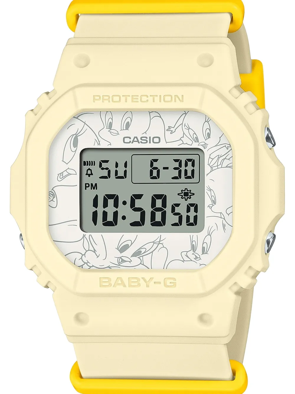G-Shock reloj Baby-G BGD-565 Series de 37mm en colaboración con Tweety | relojes de moda Connectrix | Image 2