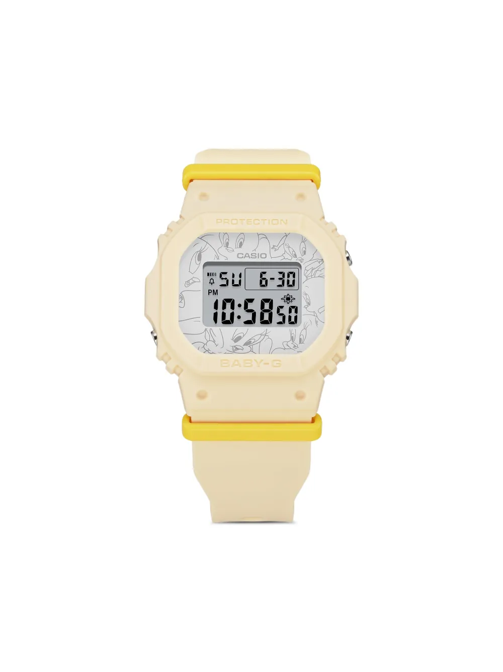 G-Shock reloj Baby-G BGD-565 Series de 37mm en colaboración con Tweety | amarillo | Image 1