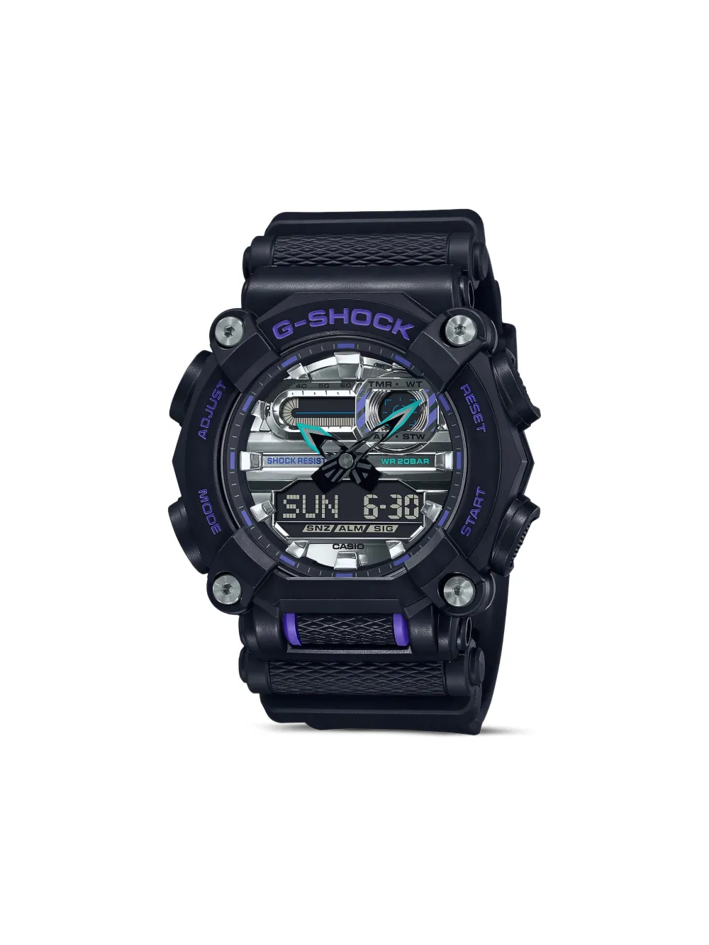 G-Shock reloj Analog-Digital GA-900 Garish Series de 49mm | negro | Image 1