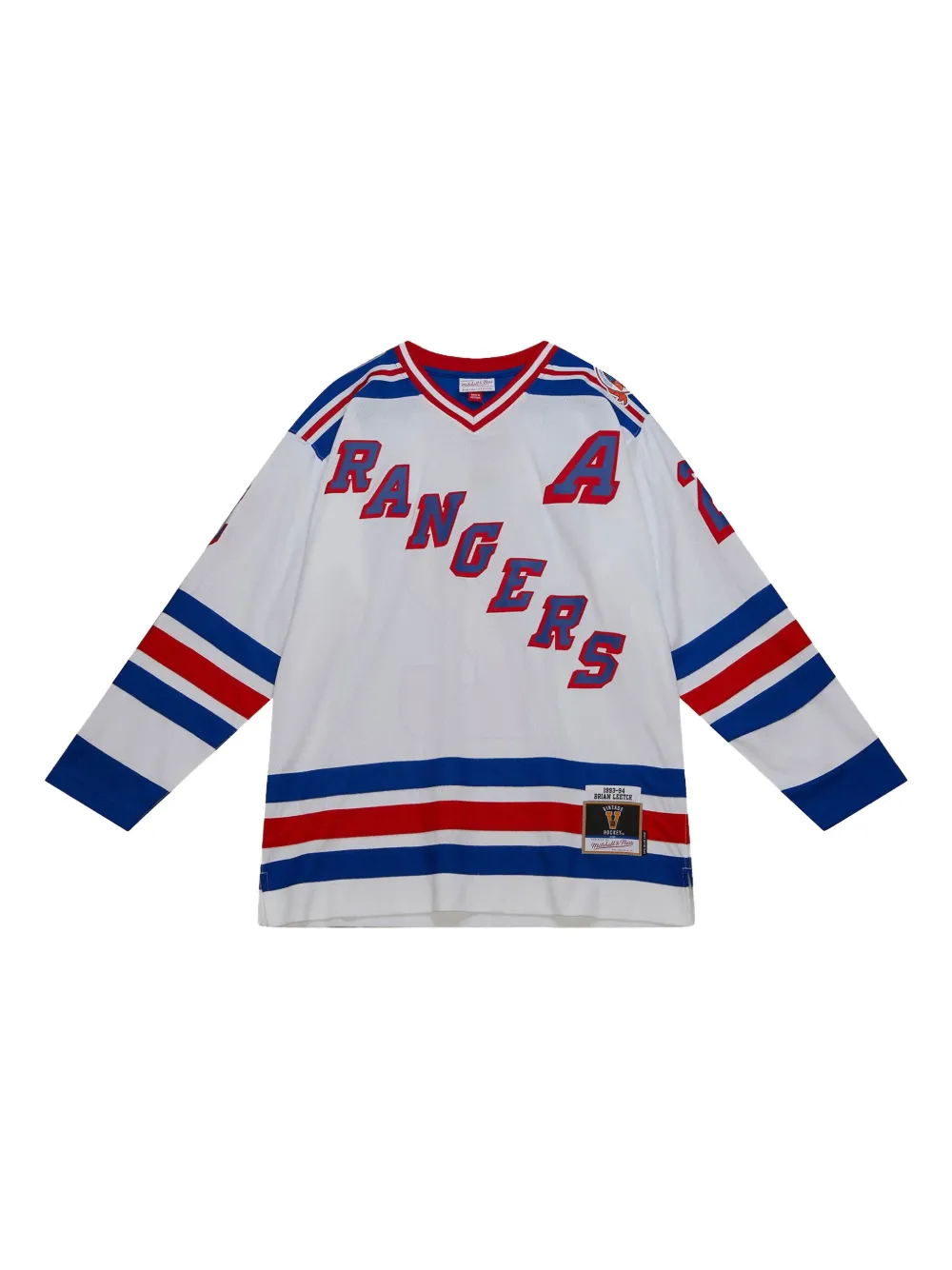 Mitchell & Ness x New York Rangers 1993 Brian Leetch Tシャツ - ブルー Mitchell & Ness x New York Rangers 1993 Brian Leetch Tシャツ - ブルー