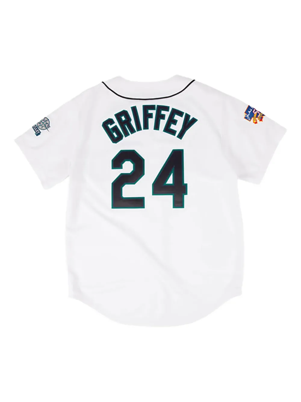 Mitchell & Ness Seattle Mariners 1997 Ken Griffey Jr. jersey overhemd - Wit