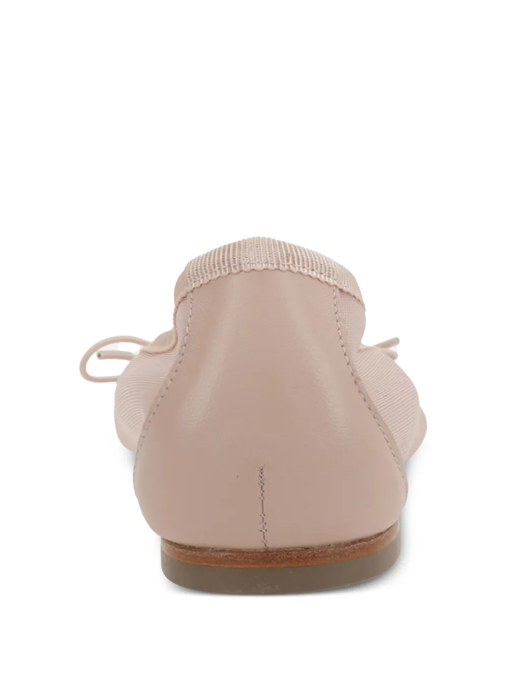 Simone Rocha rhinestone-appliqué mesh ballet flats Neutrals