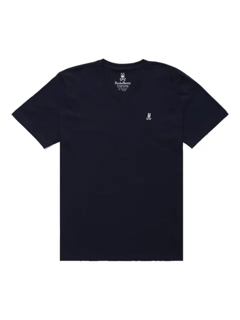 Psycho Bunny playera con cuello en V