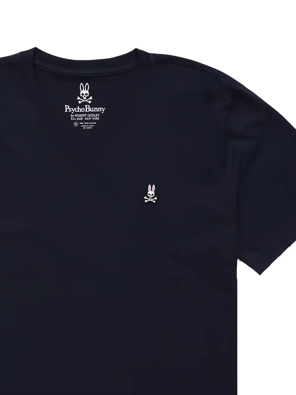 Psycho Bunny playera con cuello en V | Playeras | Image 2