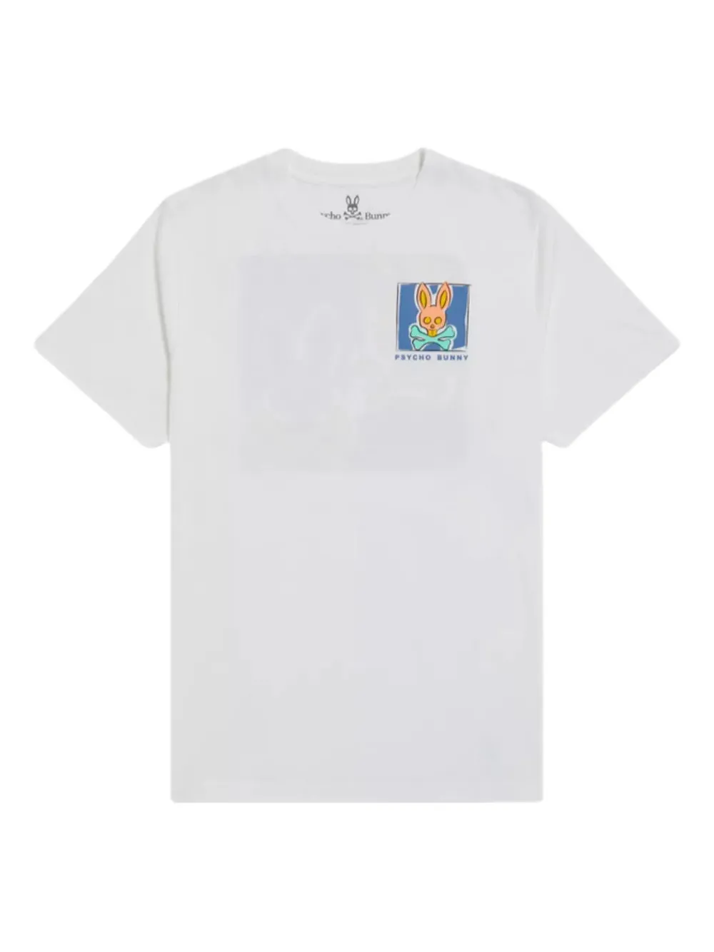 Psycho Bunny James Bunny In A Box T-shirt | White | Image 1