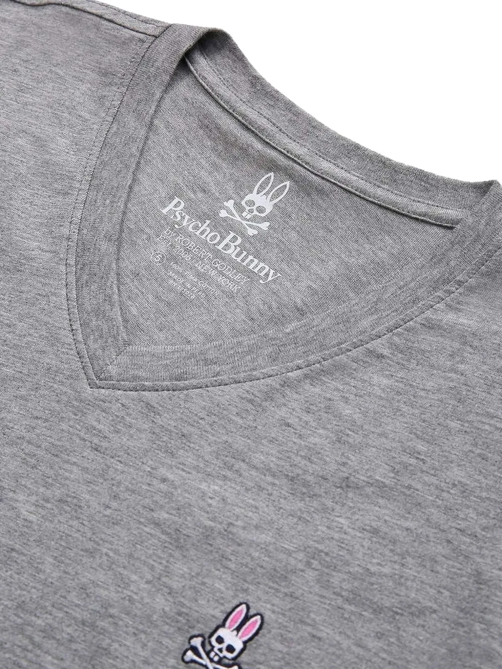 Psycho Bunny playera con cuello en V | Playeras | Image 2