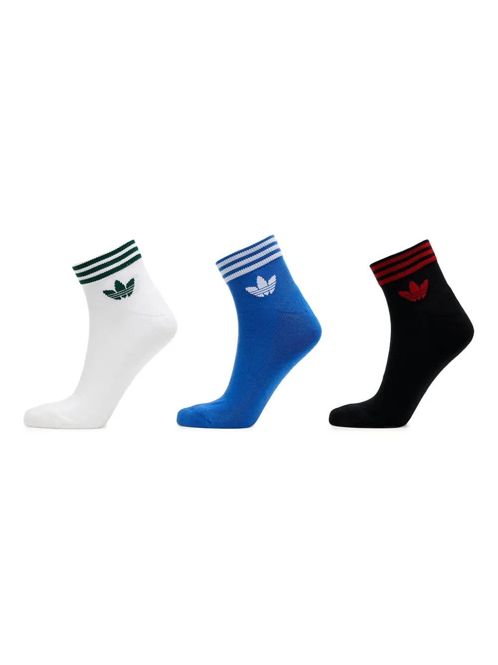 adidas Trefoil socks (pack of three) | Black | Image 1