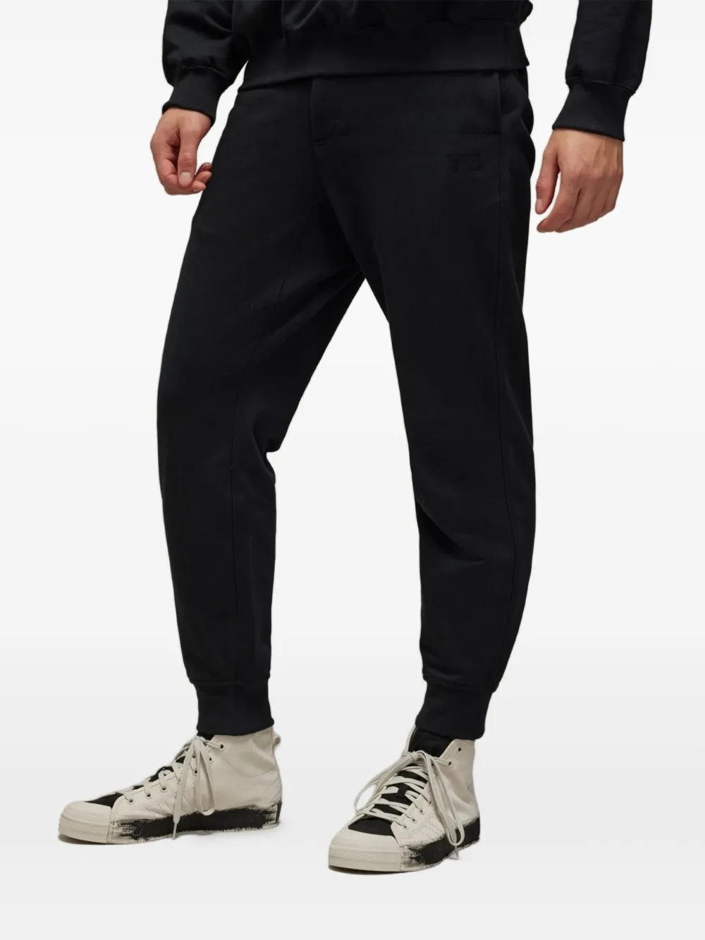 Y-3 pantalon de jogging à logo | noir | Image 1