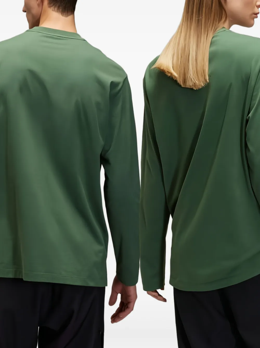 Y-3 T-shirt met lange mouwen Groen