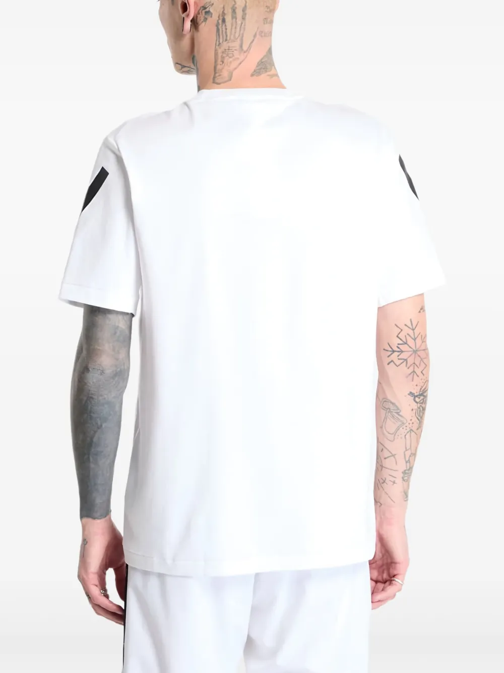 adidas Z.N.E.T-shirt met contrasterend logo Wit