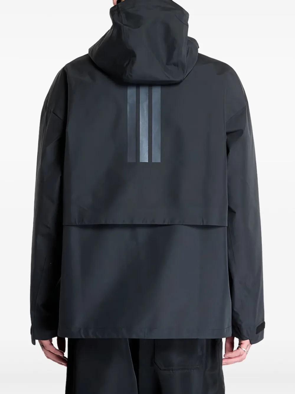 adidas Myshelter waterdicht jack Zwart