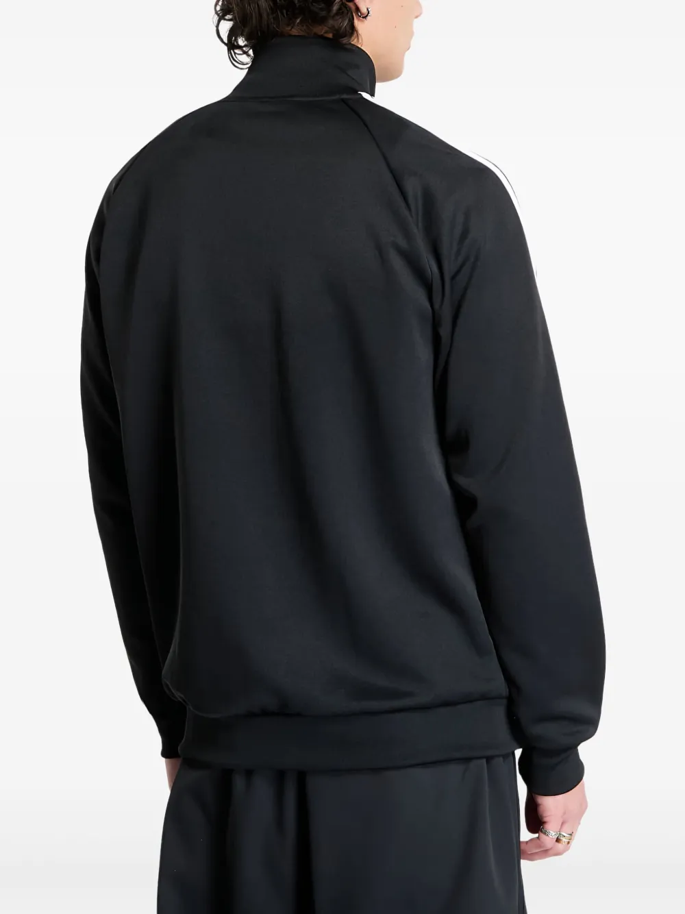 adidas The First sweater met vlakken en rits Zwart