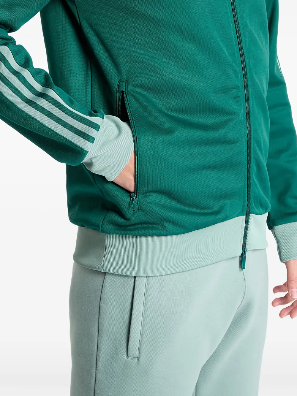 adidas Beckenbauer Adicolor trainingsjack Groen