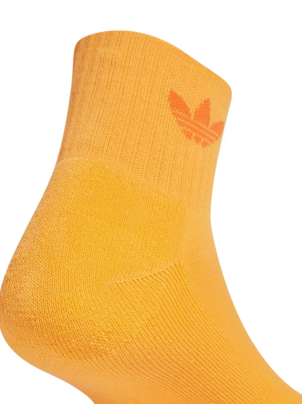 adidas Zes paar sokken met logo-intarsia Groen
