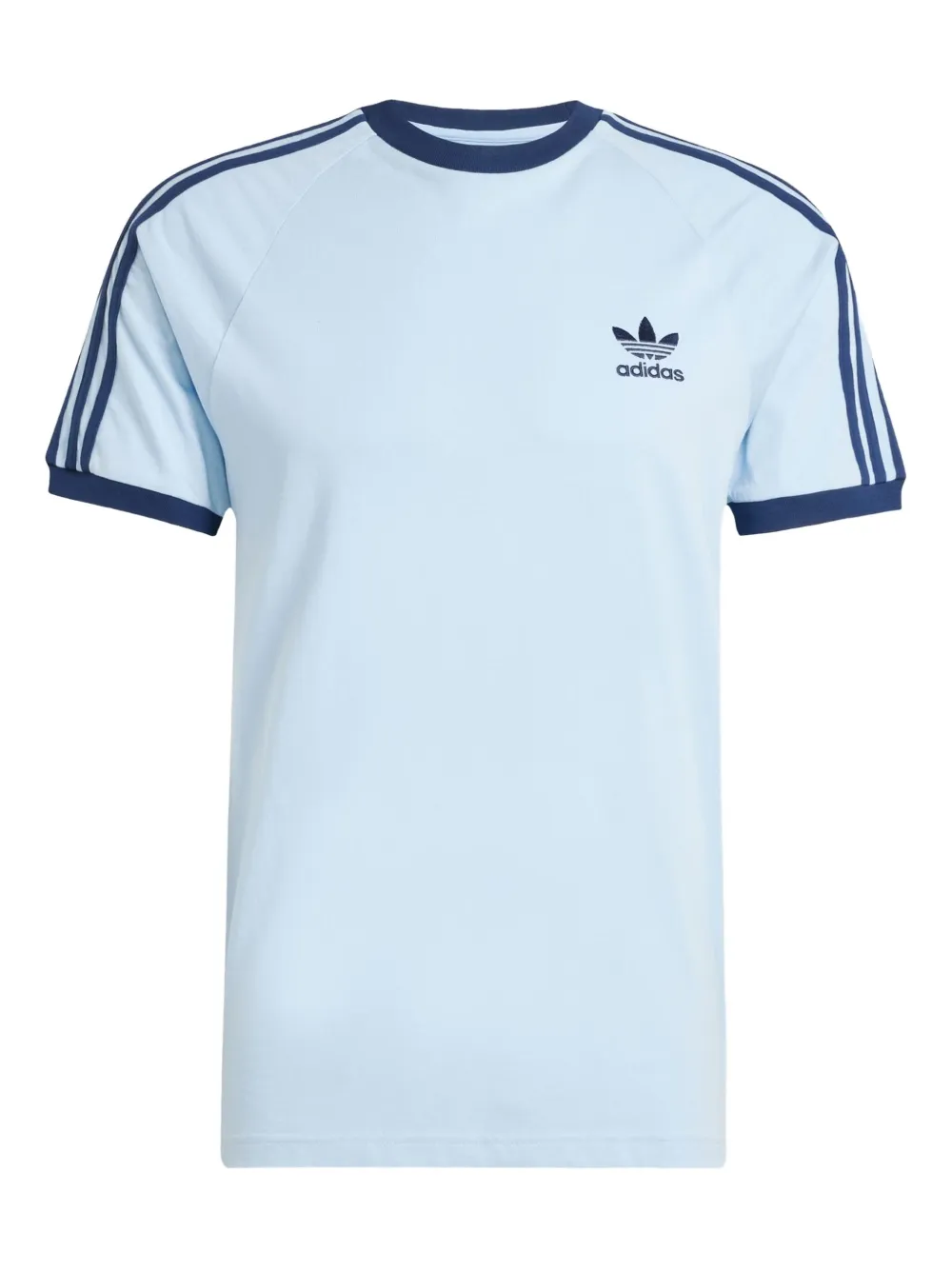 adidas 3-Stripes Adicolor T-shirt Blauw