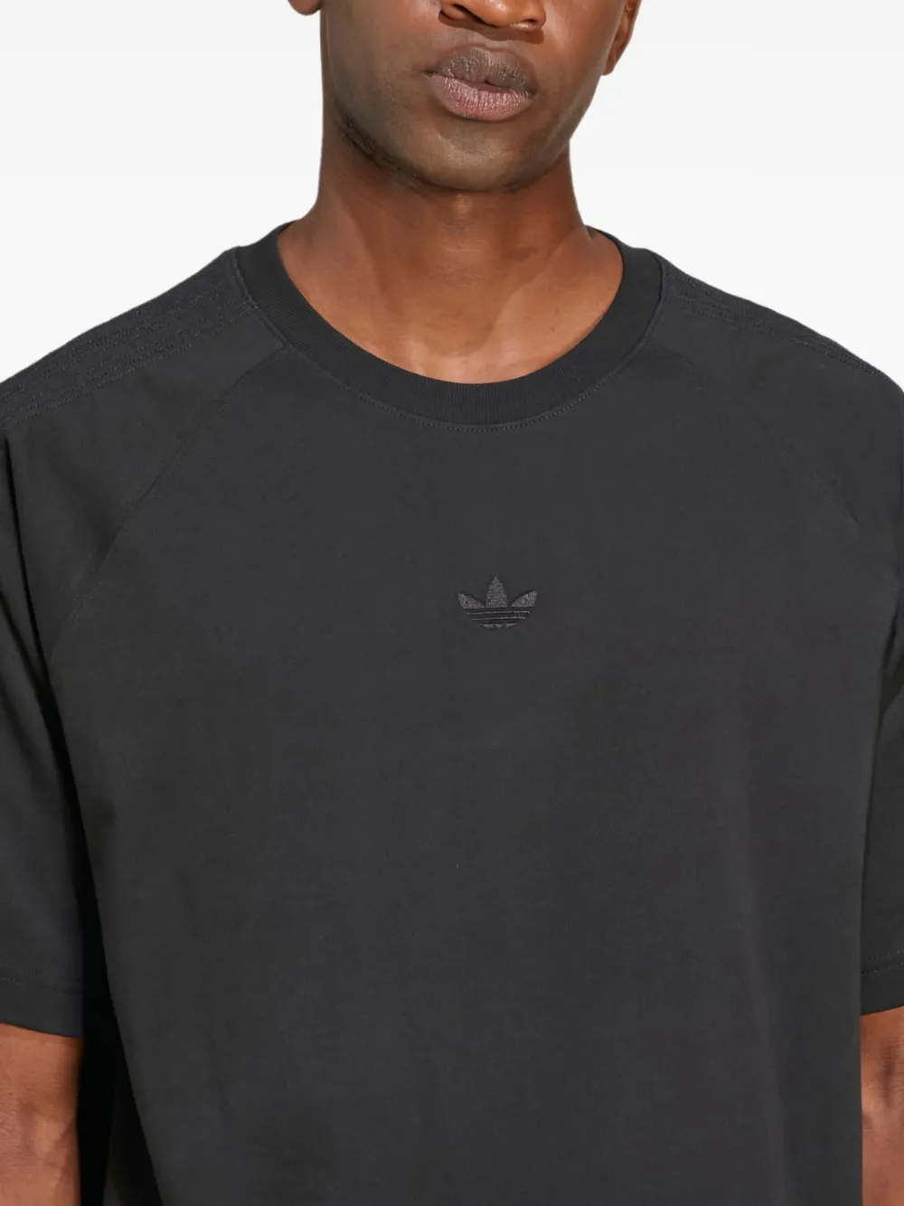 adidas Katoenen T-shirt Zwart