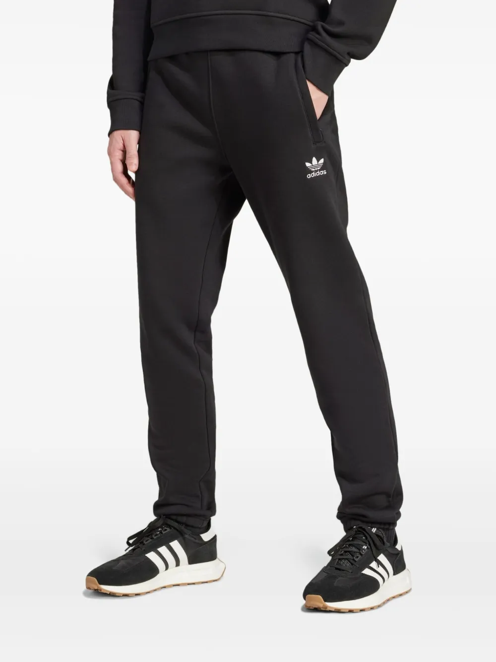 adidas Trefoil Essentials track pants | Black | Image 1