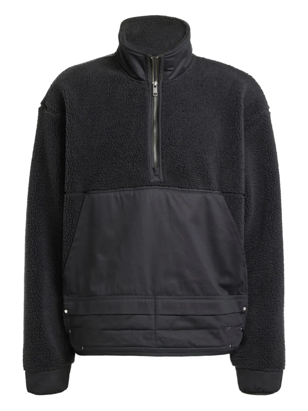 panelled sweater